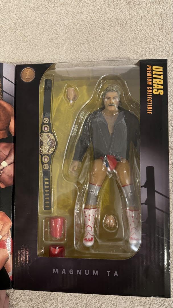 マグナムTA フィギュア　NWA WCW 2023 PowerTown Ultras Series 1 Magnum T.A. – Wrestling